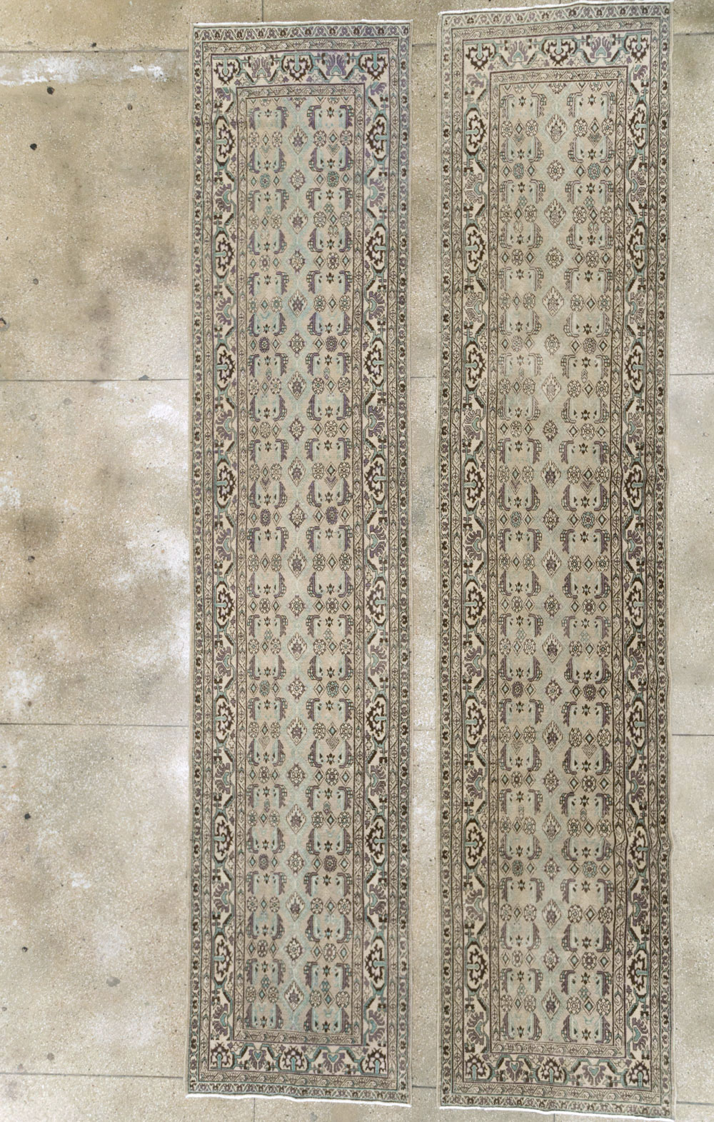 Vintage Persian Malayer Runner (Pair: 2 of 2), No.24719 - Gsblank