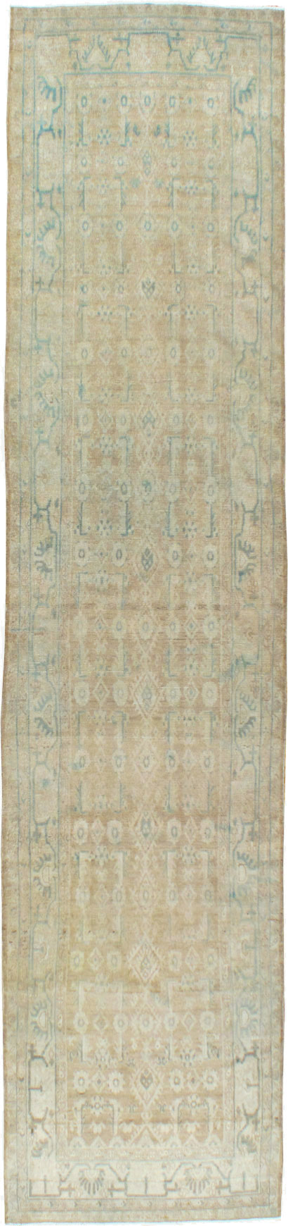Vintage Persian Malayer Runner, No.24720 - Gsblank