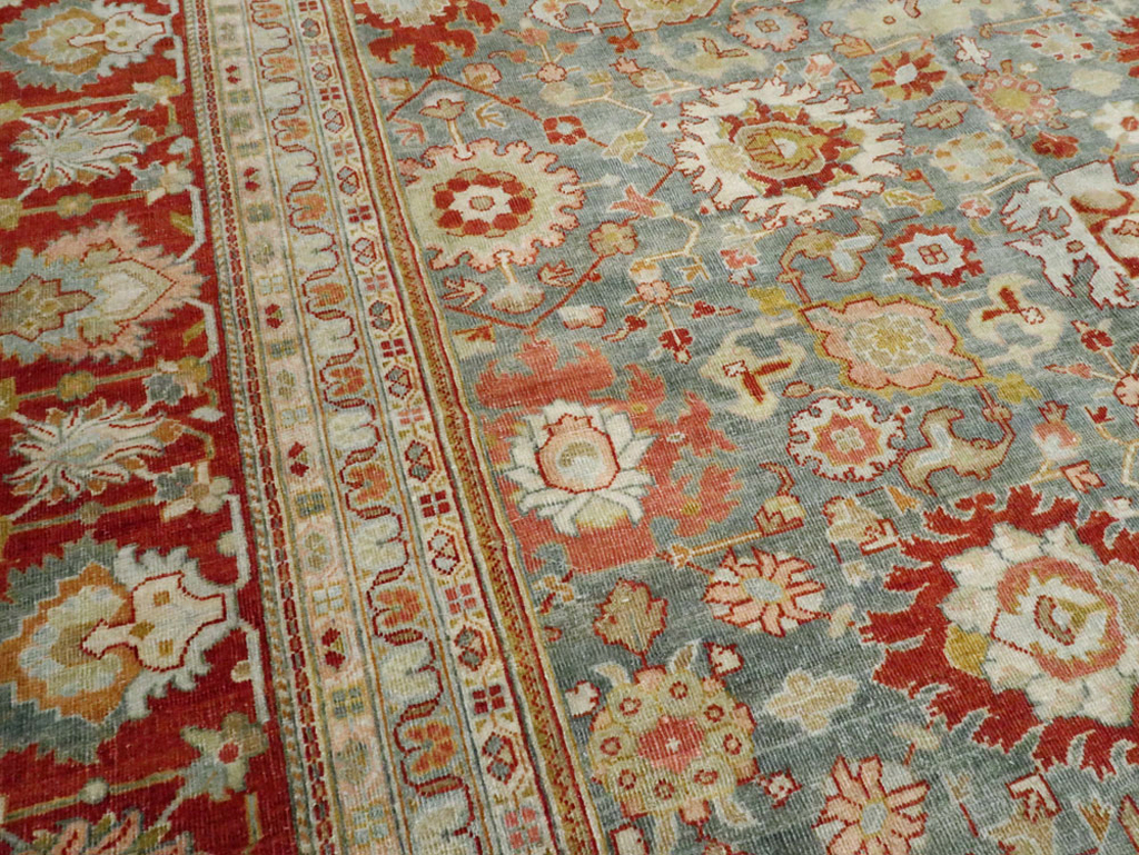 Antique Persian Mahal Carpet, No.24722 - Gsblank
