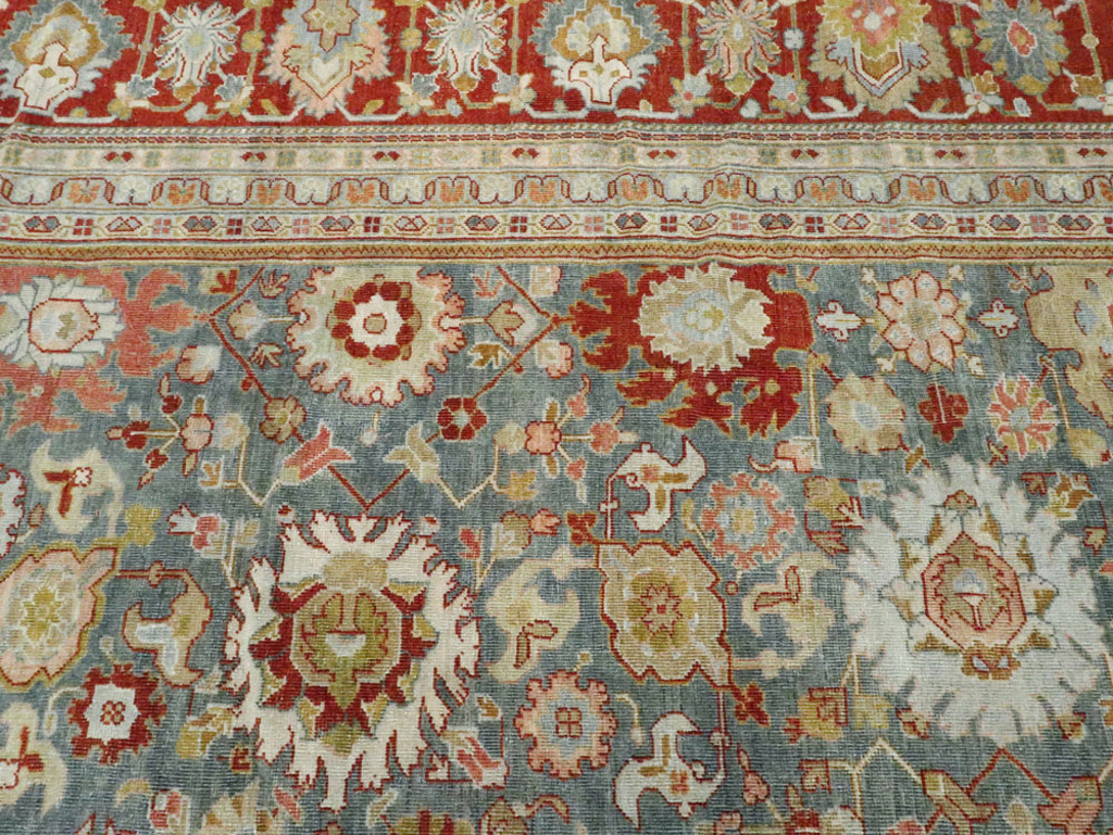 Antique Persian Mahal Carpet, No.24722 - Gsblank
