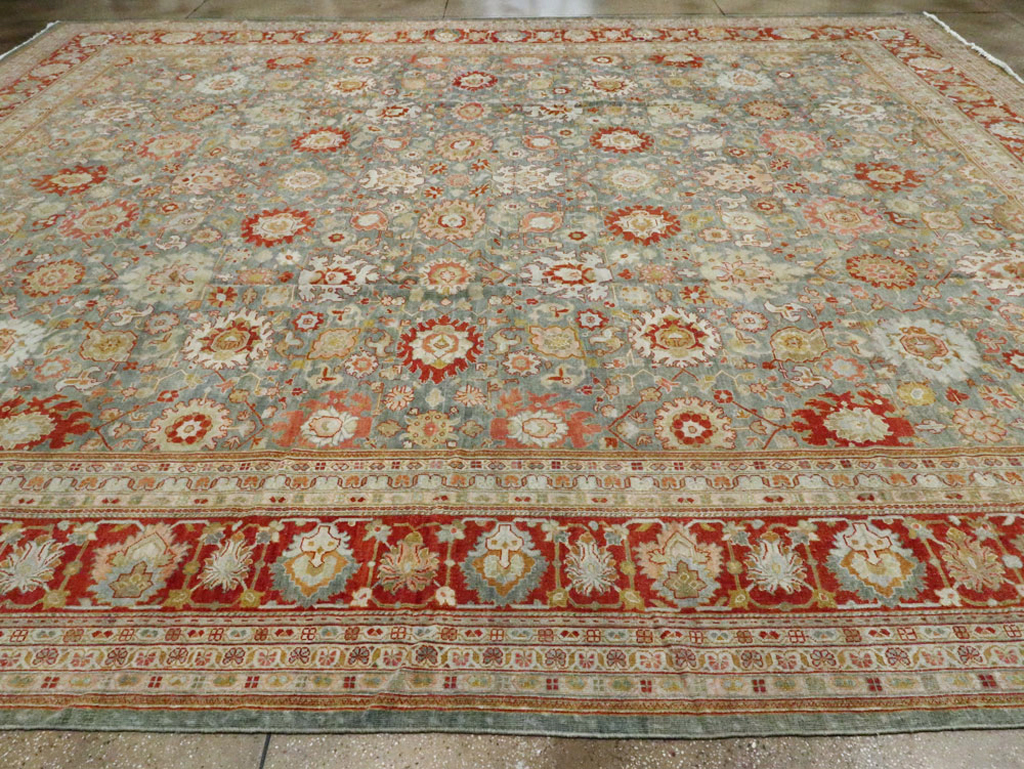 Antique Persian Mahal Carpet, No.24722 - Gsblank