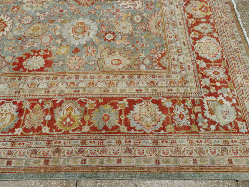 Antique Persian Mahal Carpet, No.24722 - Gsblank