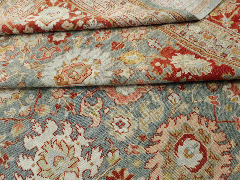 Antique Persian Mahal Carpet, No.24722 - Gsblank