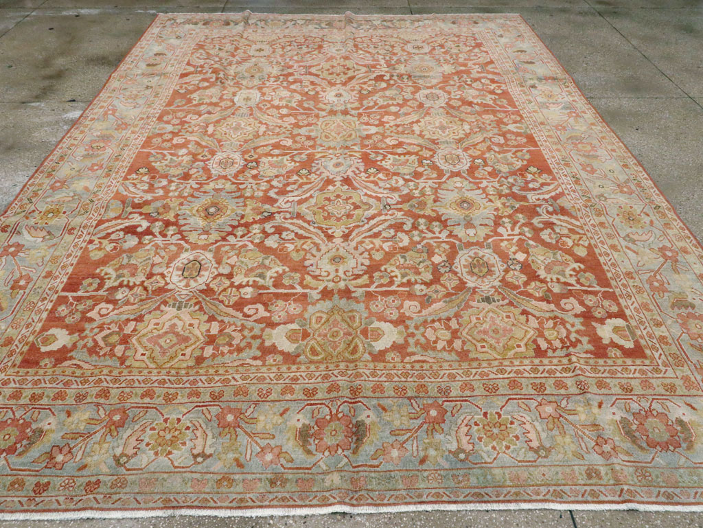 Antique Persian Mahal Carpet, No.24726 - Gsblank