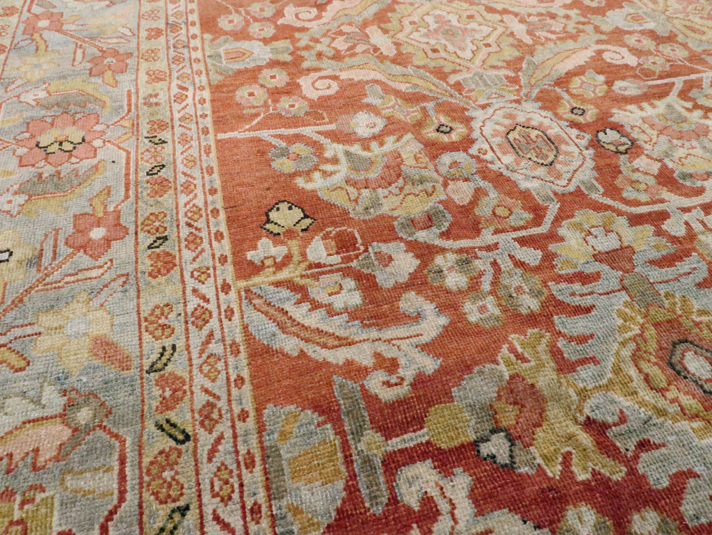 Antique Persian Mahal Carpet, No.24726 - Gsblank