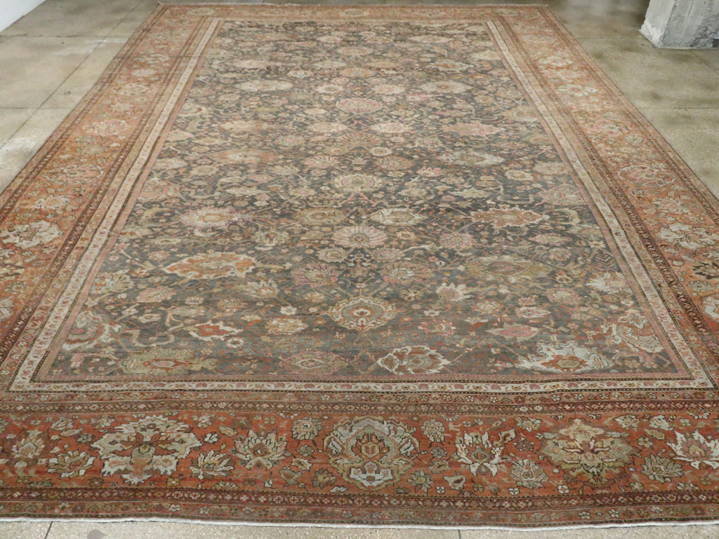 Antique Persian Sultanabad Carpet, No.24727 - Gsblank