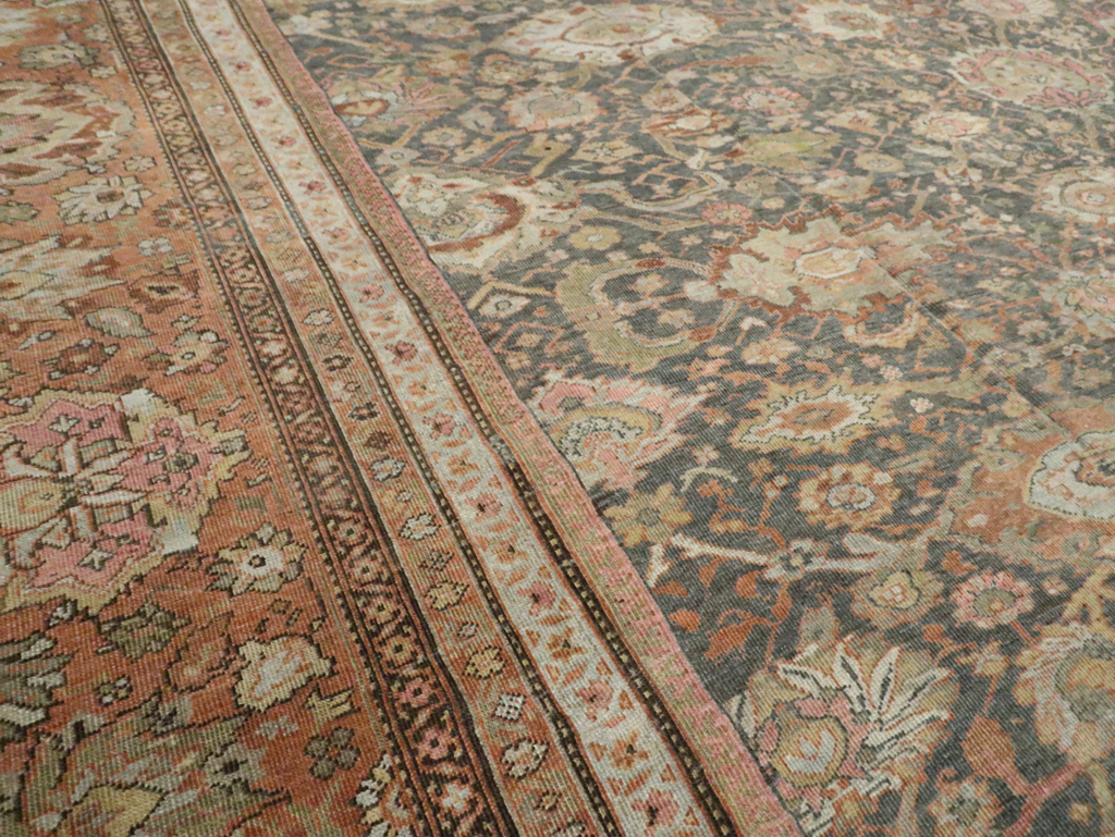 Antique Persian Sultanabad Carpet, No.24727 - Gsblank
