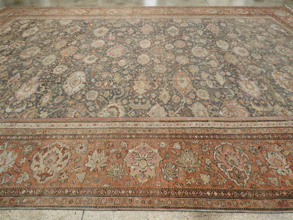 Antique Persian Sultanabad Carpet, No.24727 - Gsblank