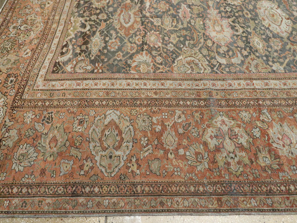 Antique Persian Sultanabad Carpet, No.24727 - Gsblank