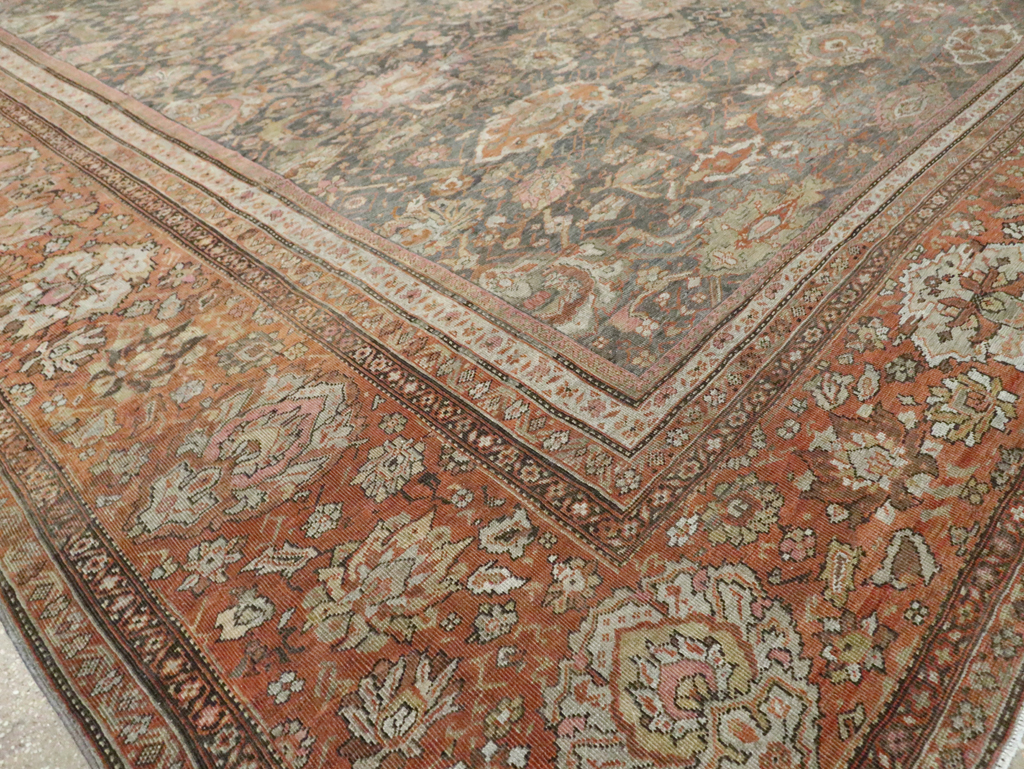 Antique Persian Sultanabad Carpet, No.24727 - Gsblank