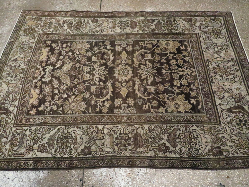 Vintage Persian Malayer Rug, No.24728 - Gsblank