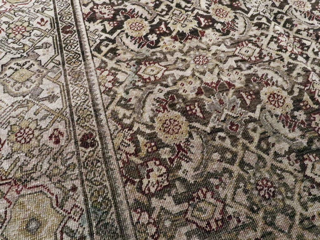 Antique Persian Malayer Gallery Carpet, No.24739 - Gsblank