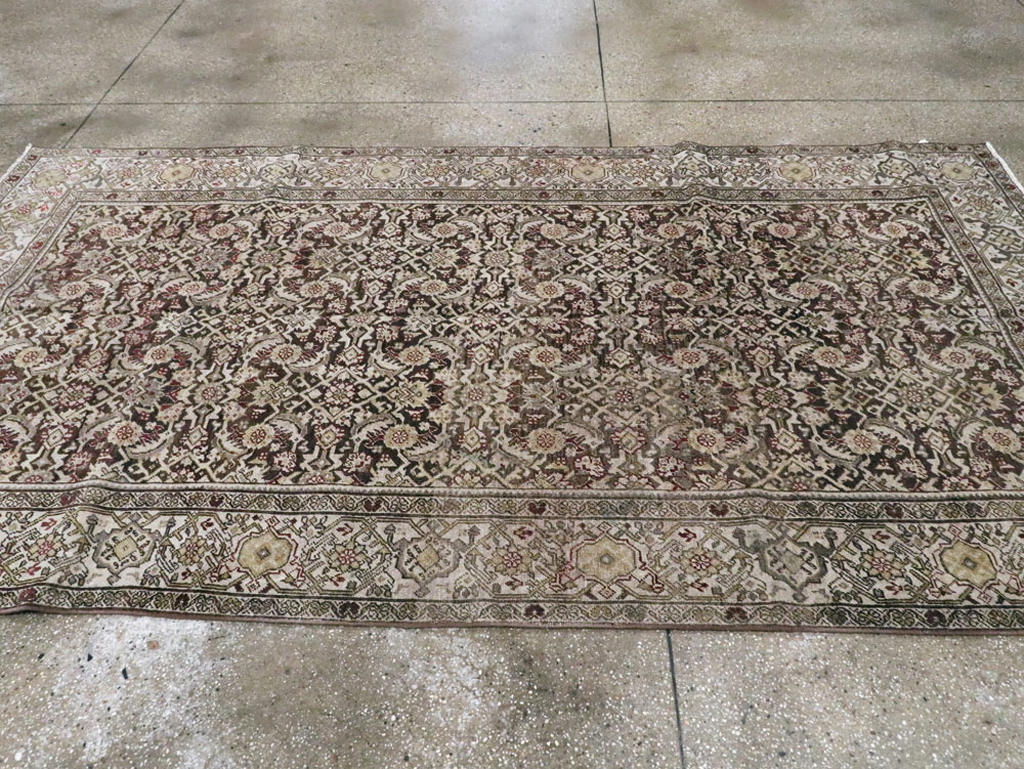 Antique Persian Malayer Gallery Carpet, No.24739 - Gsblank