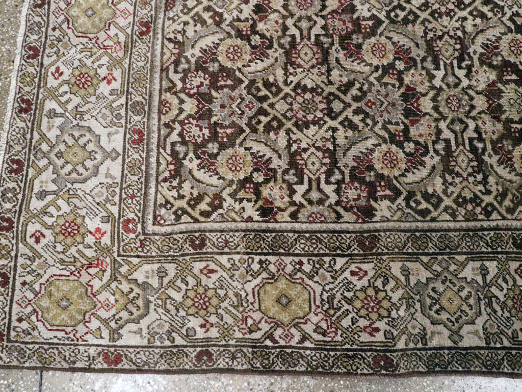 Antique Persian Malayer Gallery Carpet, No.24739 - Gsblank