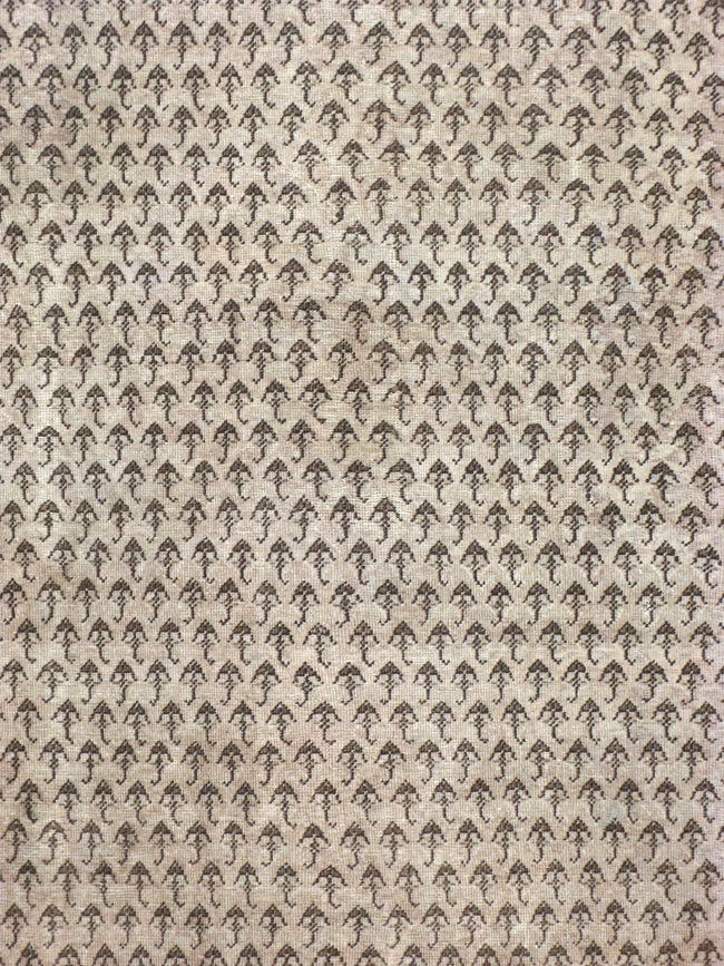 Vintage Persian Mahal Carpet, No.24740 - Gsblank