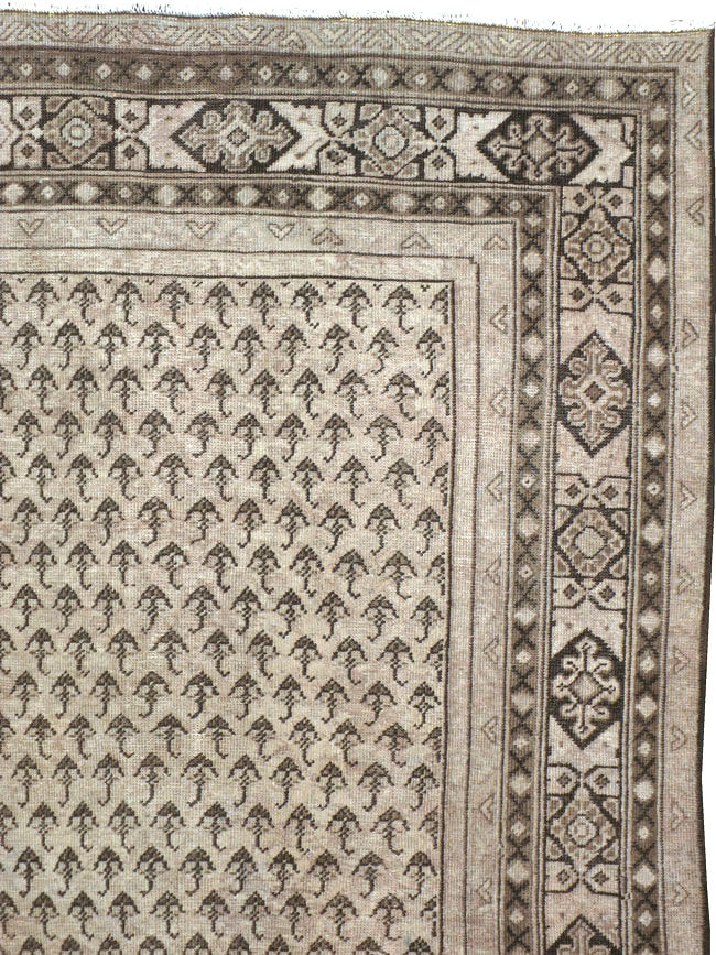 Vintage Persian Mahal Carpet, No.24740 - Gsblank