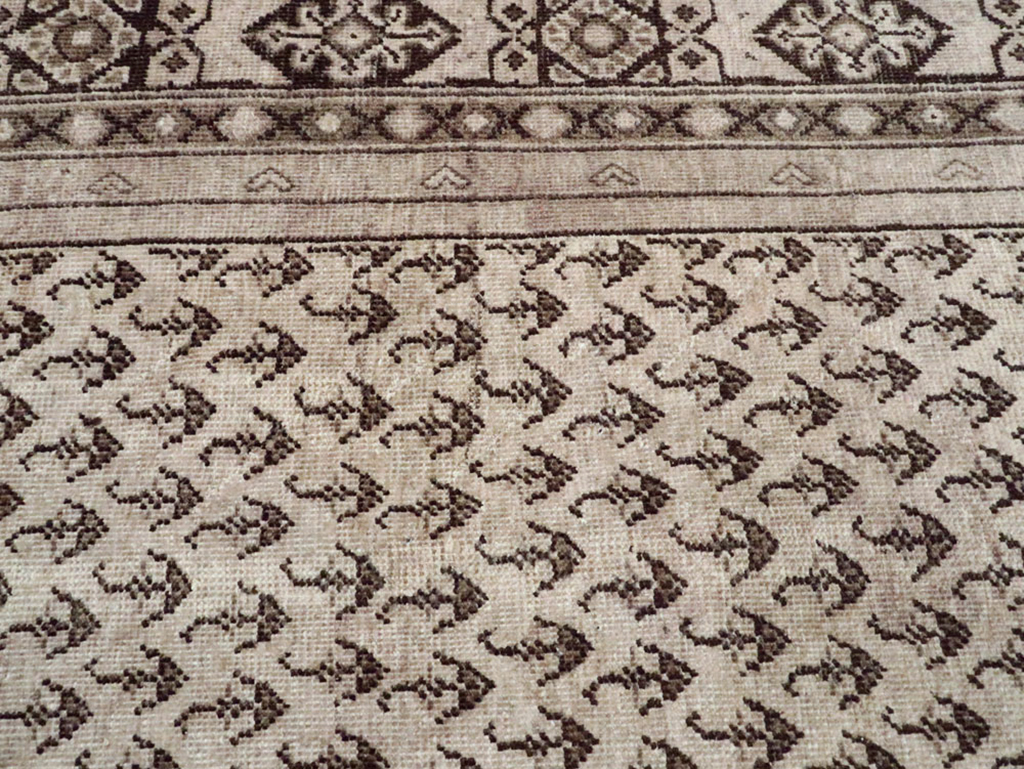 Vintage Persian Mahal Carpet, No.24740 - Gsblank