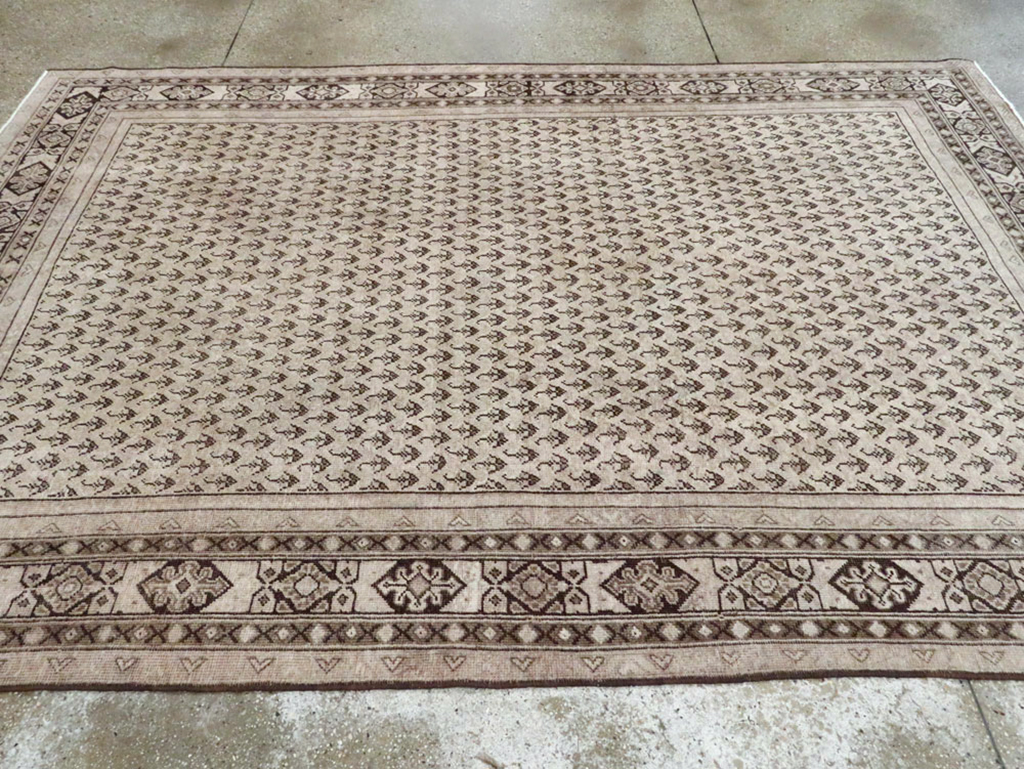 Vintage Persian Mahal Carpet, No.24740 - Gsblank
