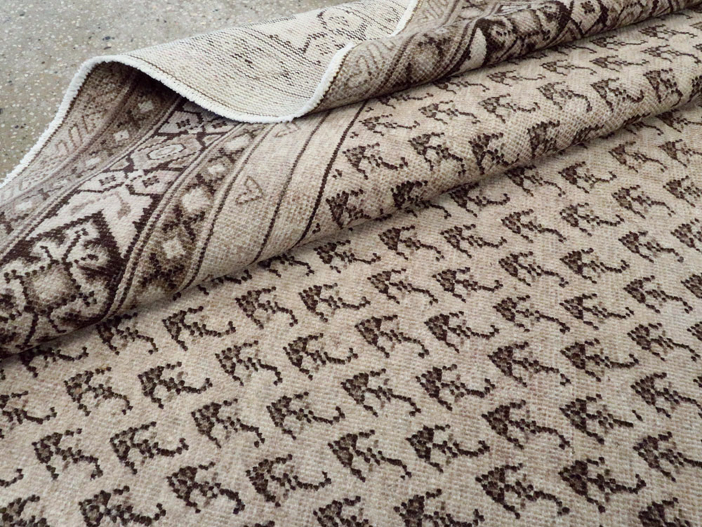 Vintage Persian Mahal Carpet, No.24740 - Gsblank