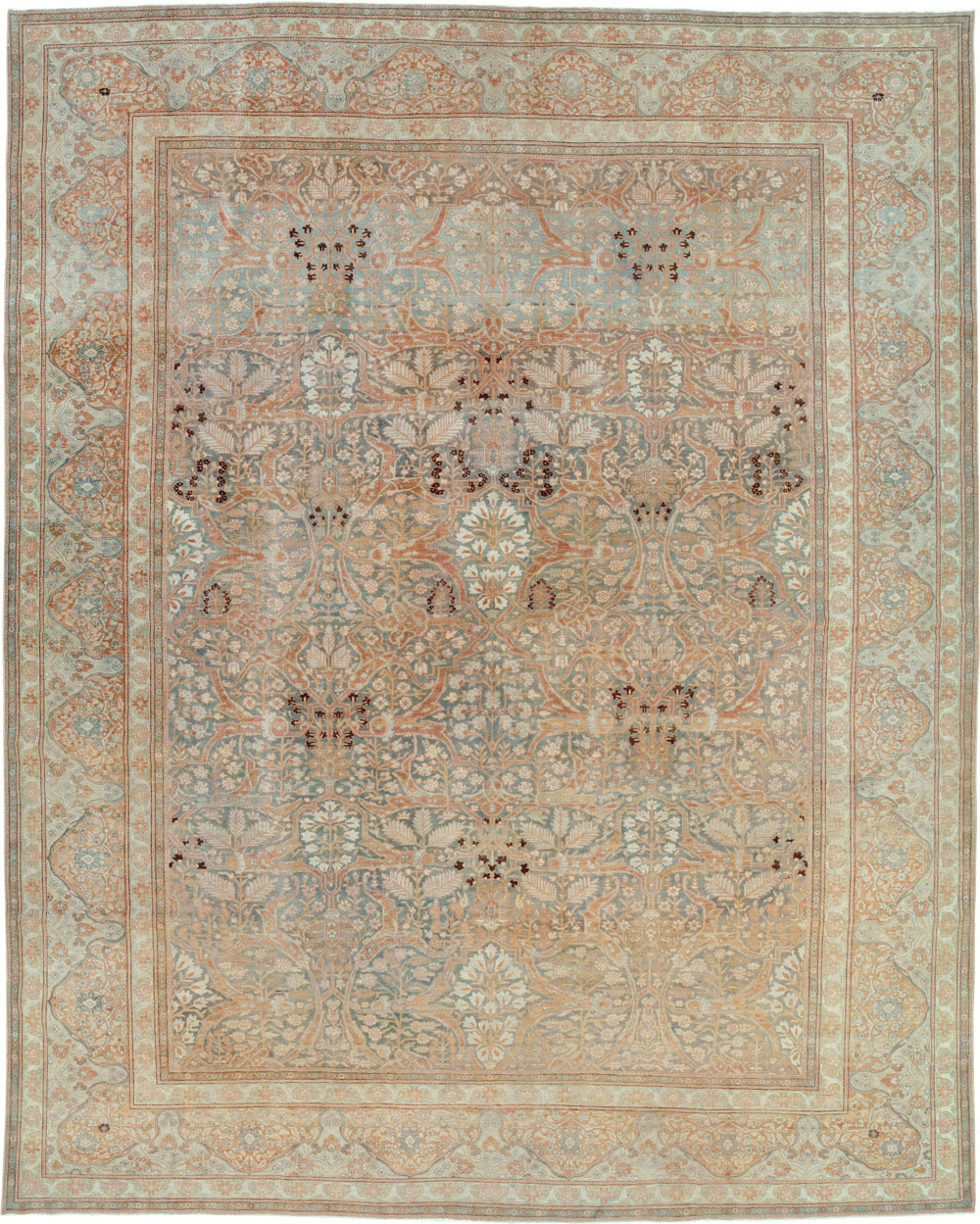 Antique Persian Tabriz Carpet, No.24750 - Gsblank