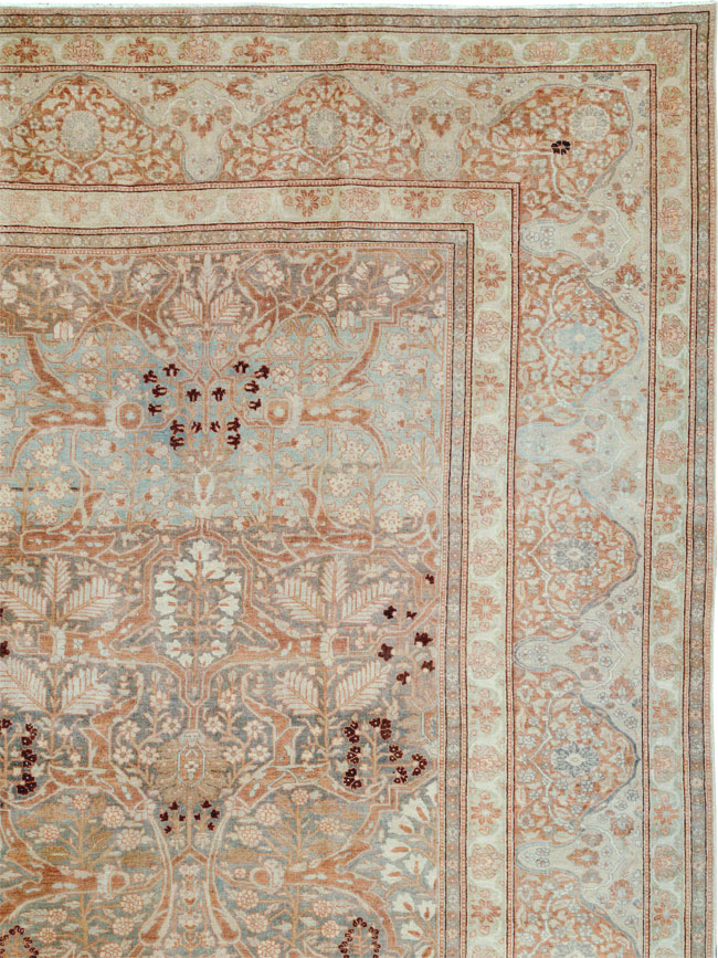 Antique Persian Tabriz Carpet, No.24750 - Gsblank