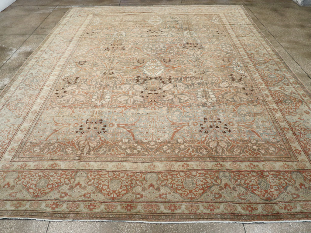 Antique Persian Tabriz Carpet, No.24750 - Gsblank