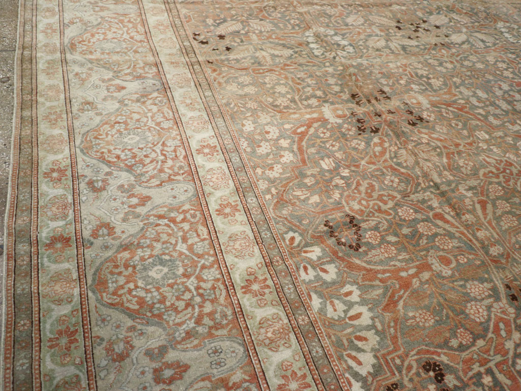 Antique Persian Tabriz Carpet, No.24750 - Gsblank