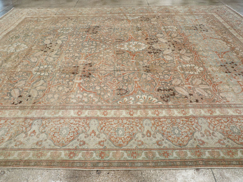 Antique Persian Tabriz Carpet, No.24750 - Gsblank