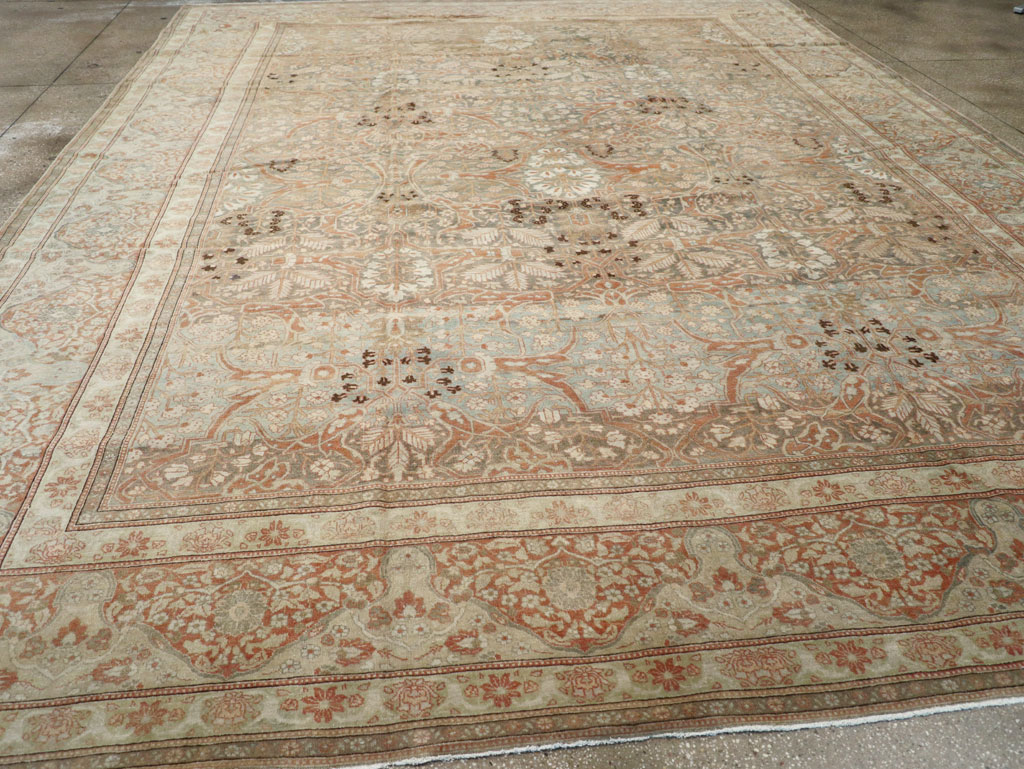 Antique Persian Tabriz Carpet, No.24750 - Gsblank