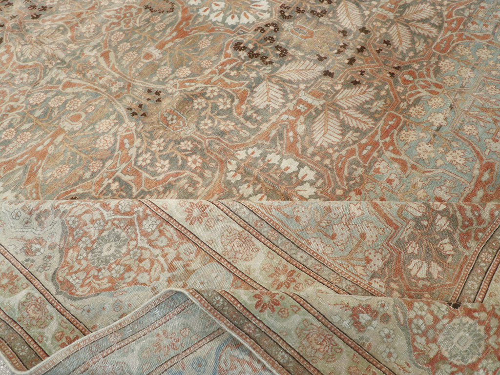 Antique Persian Tabriz Carpet, No.24750 - Gsblank