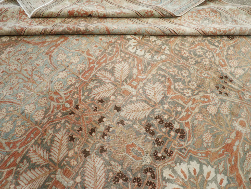 Antique Persian Tabriz Carpet, No.24750 - Gsblank