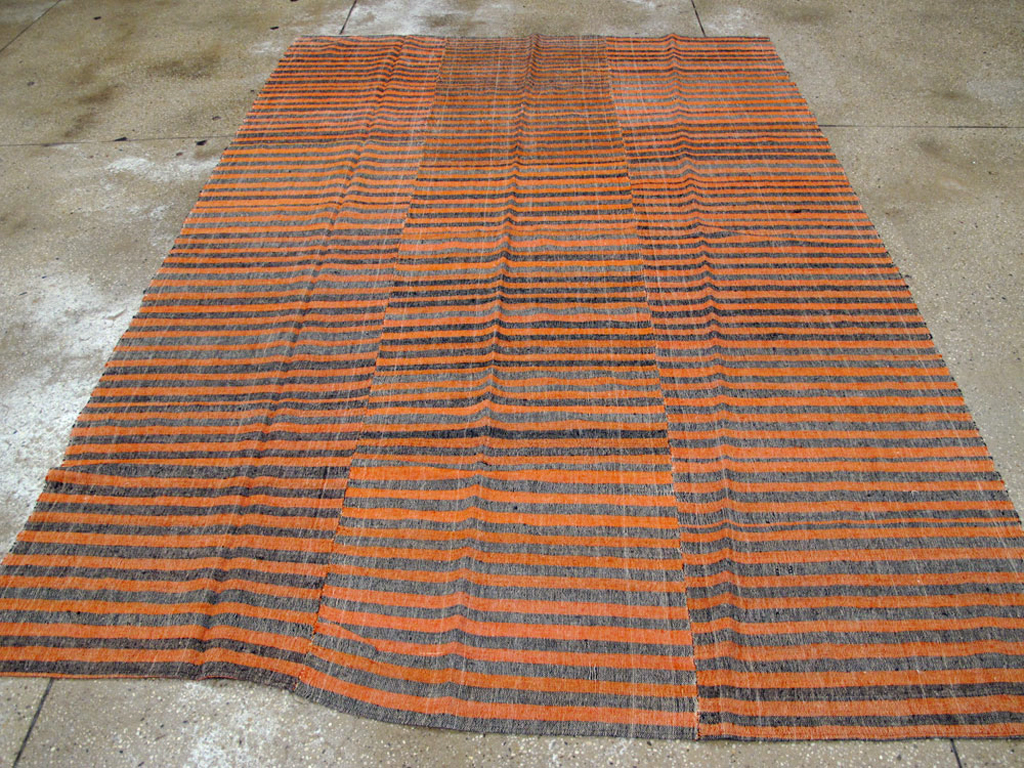 Vintage Turkish Flatweave Kilim, No.24771 - Gsblank