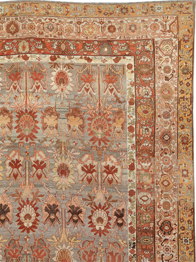 Antique Persian Bidjar Carpet, No.24788 - Gsblank