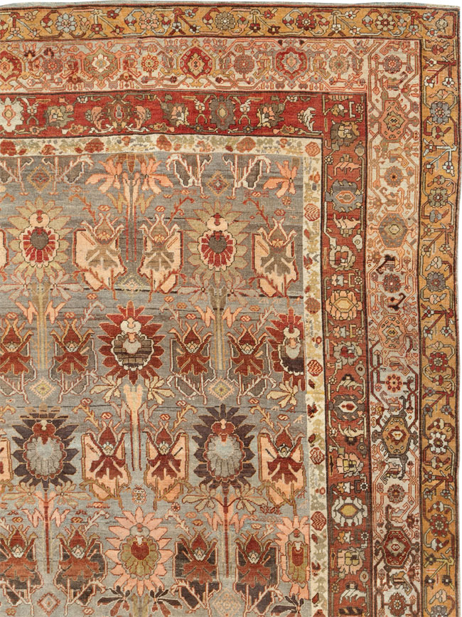 Antique Persian Bidjar Carpet, No.24788 - Gsblank