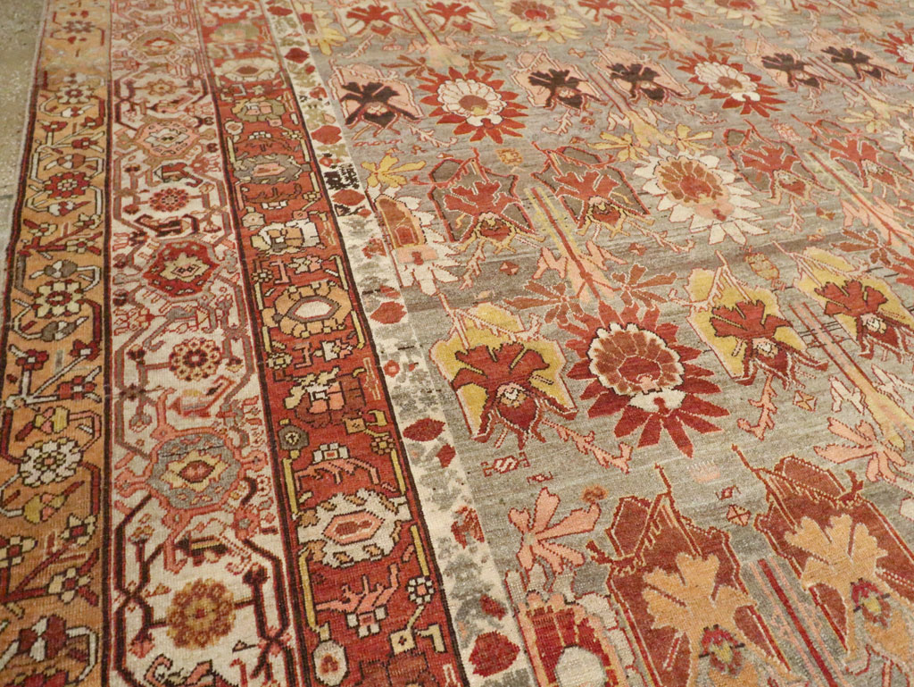 Antique Persian Bidjar Carpet, No.24788 - Gsblank