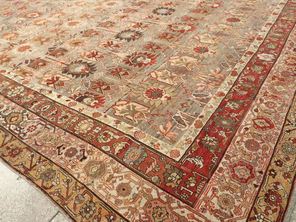 Antique Persian Bidjar Carpet, No.24788 - Gsblank
