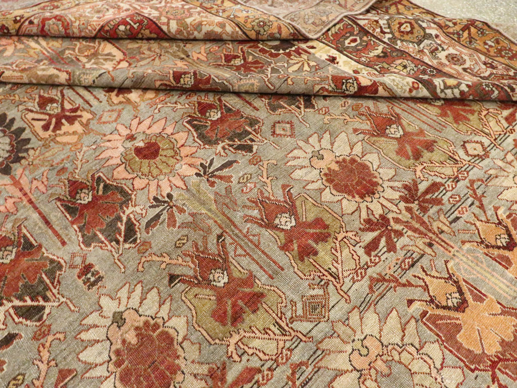 Antique Persian Bidjar Carpet, No.24788 - Gsblank