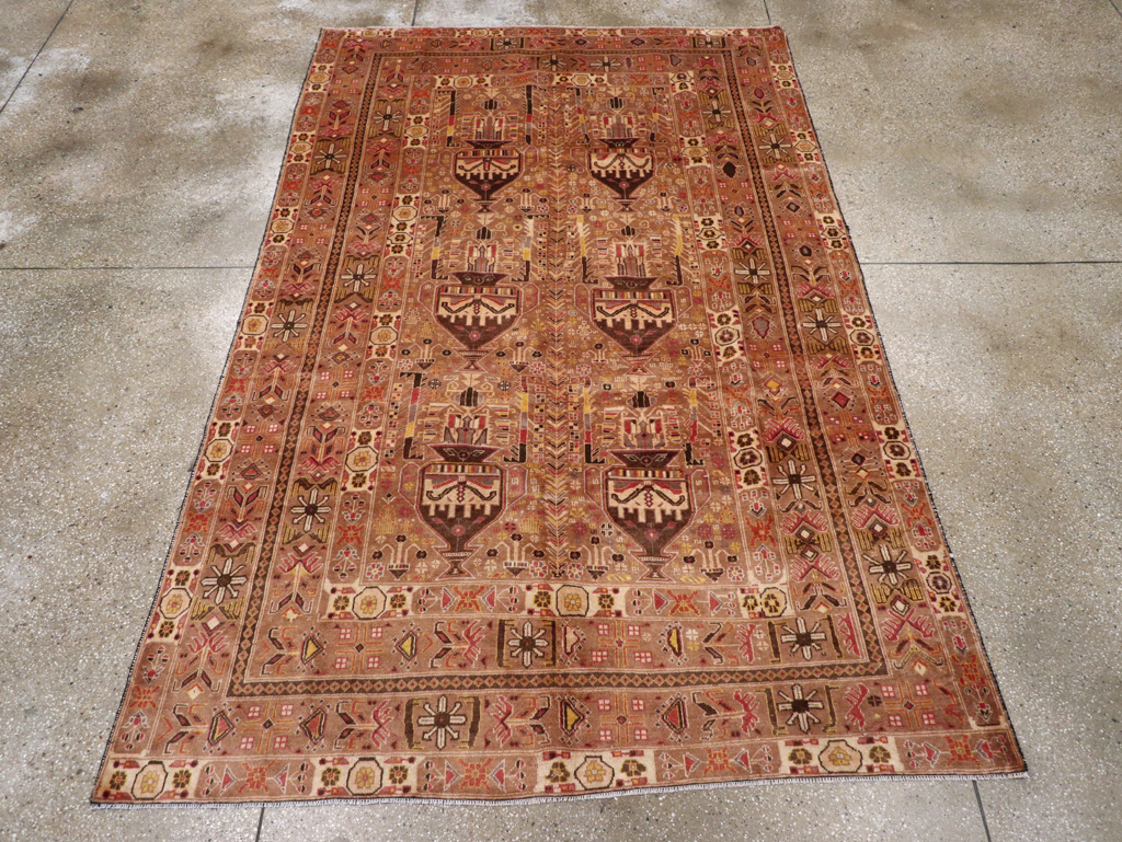 Vintage Persian Baluch Rug, No.24796 - Gsblank