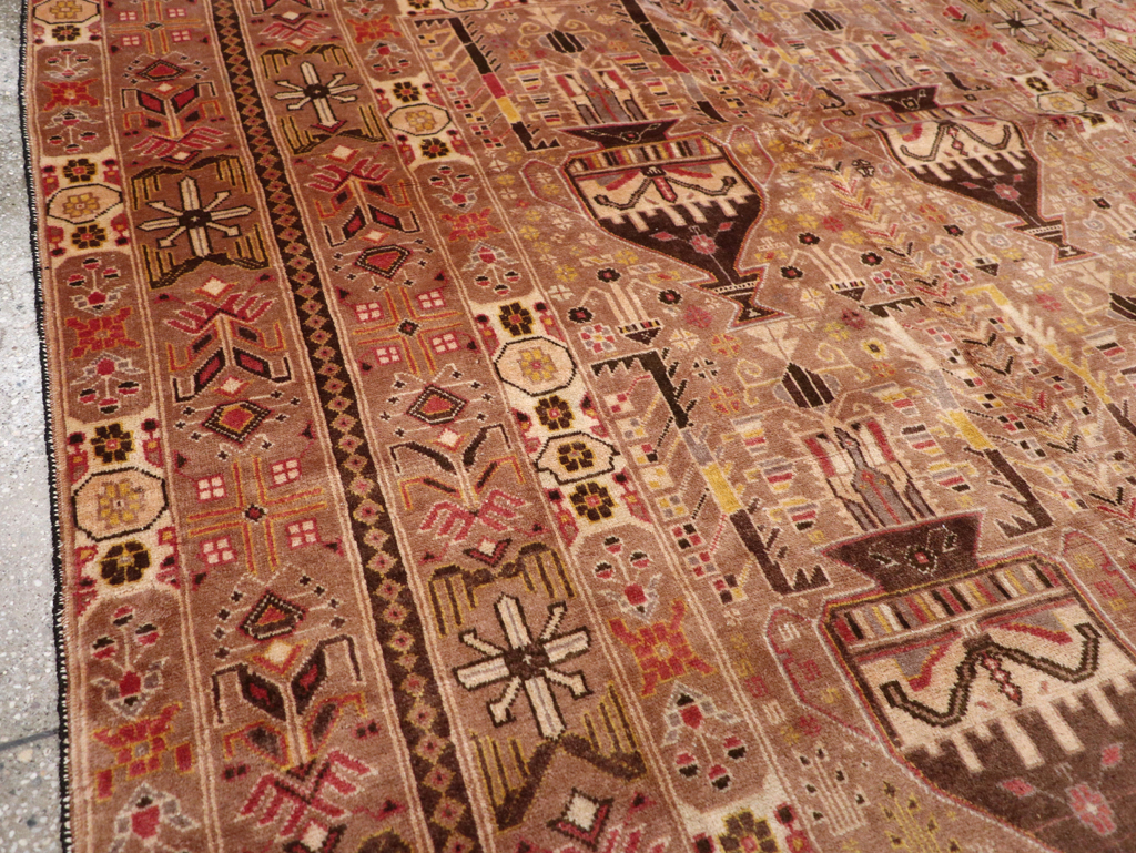 Vintage Persian Baluch Rug, No.24796 - Gsblank