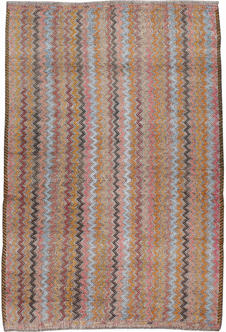 Vintage Turkish Flatweave Kilim, No.24800 - Gsblank