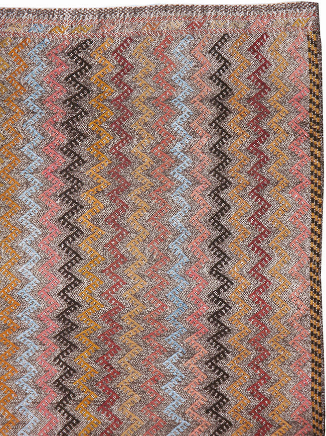 Vintage Turkish Flatweave Kilim, No.24800 - Gsblank