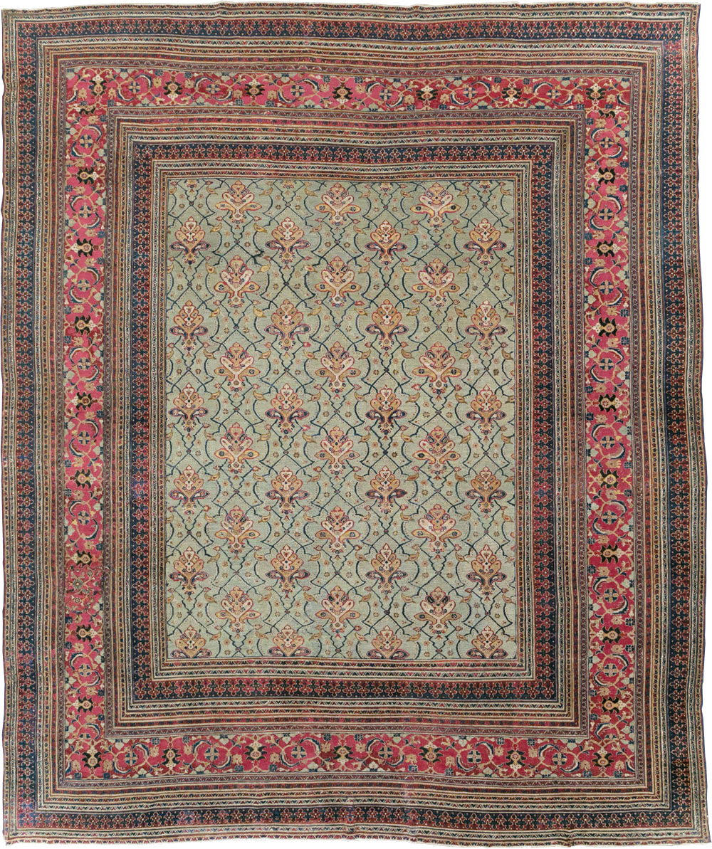 Antique Persian Khorassan Carpet, No.24808 - Gsblank