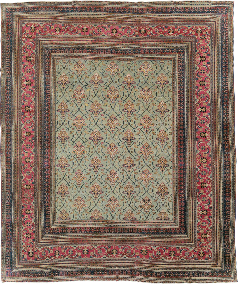 Antique Persian Khorassan Carpet, No.24808 - Gsblank