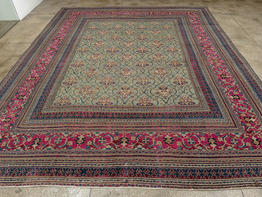 Antique Persian Khorassan Carpet, No.24808 - Gsblank