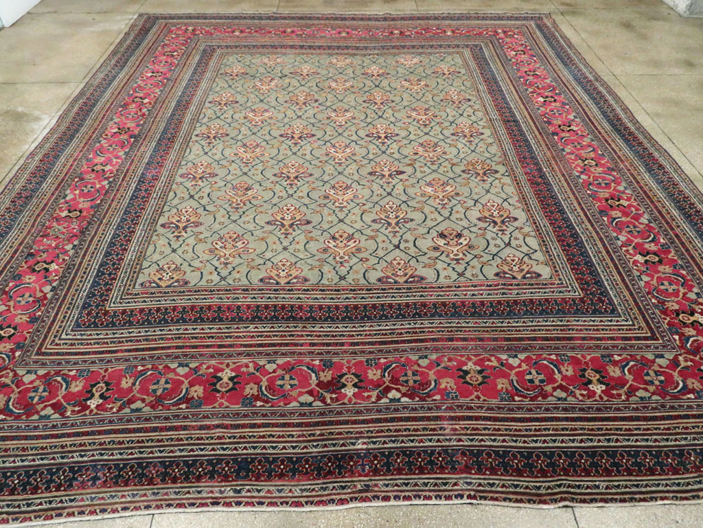 Antique Persian Khorassan Carpet, No.24808 - Gsblank