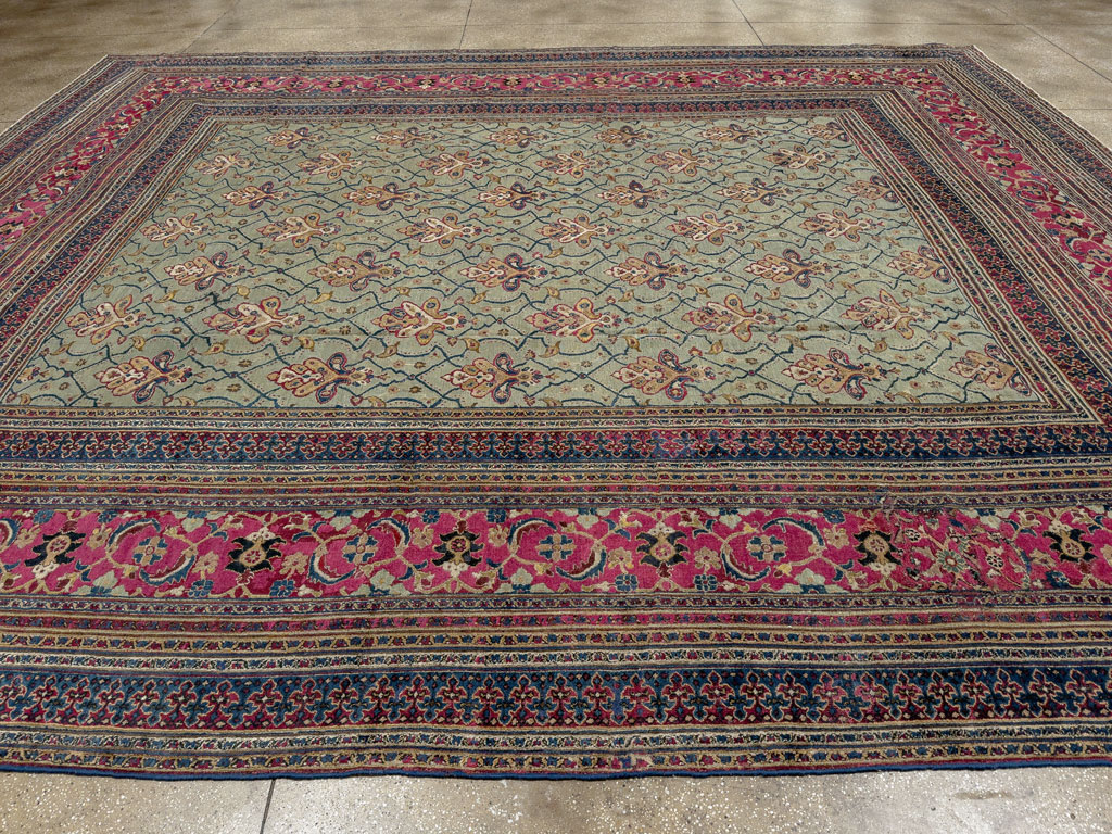 Antique Persian Khorassan Carpet, No.24808 - Gsblank