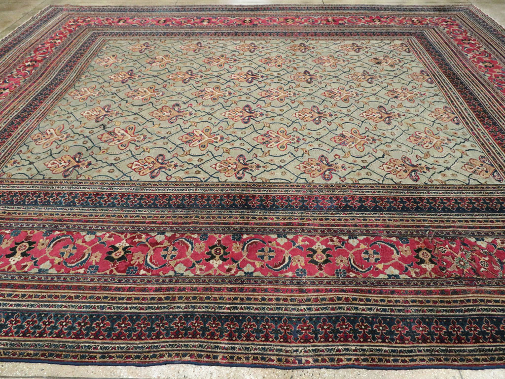 Antique Persian Khorassan Carpet, No.24808 - Gsblank