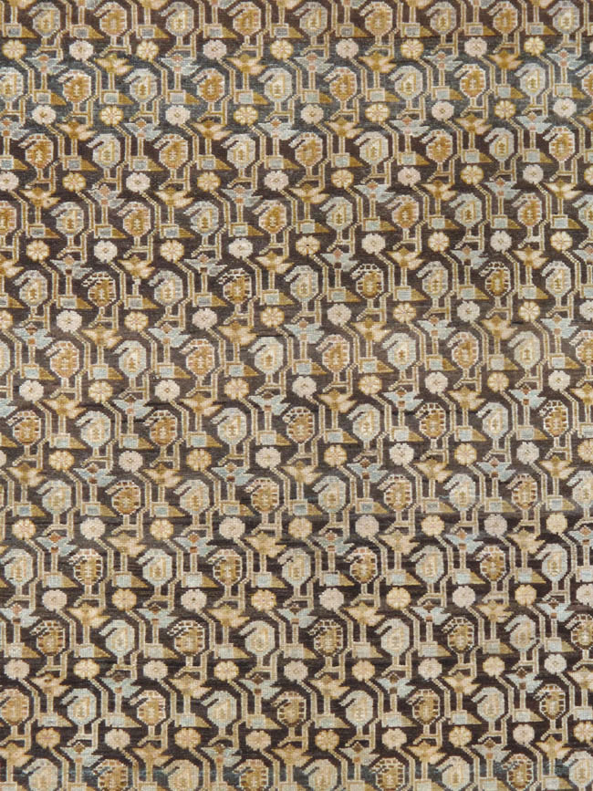 Vintage Persian Malayer Gallery Carpet, No.24811 - Gsblank