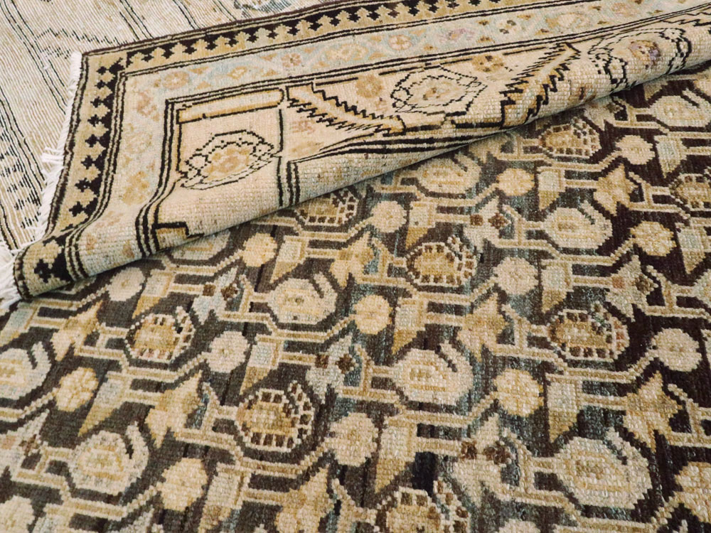 Vintage Persian Malayer Gallery Carpet, No.24811 - Gsblank