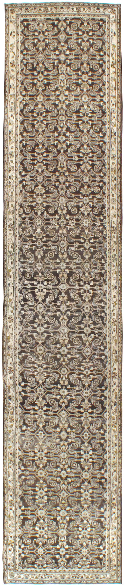 Vintage Persian Malayer Runner (Pair: 1 of 2), No.24813 - Gsblank